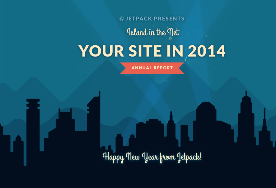 Your 2014 year in blogging