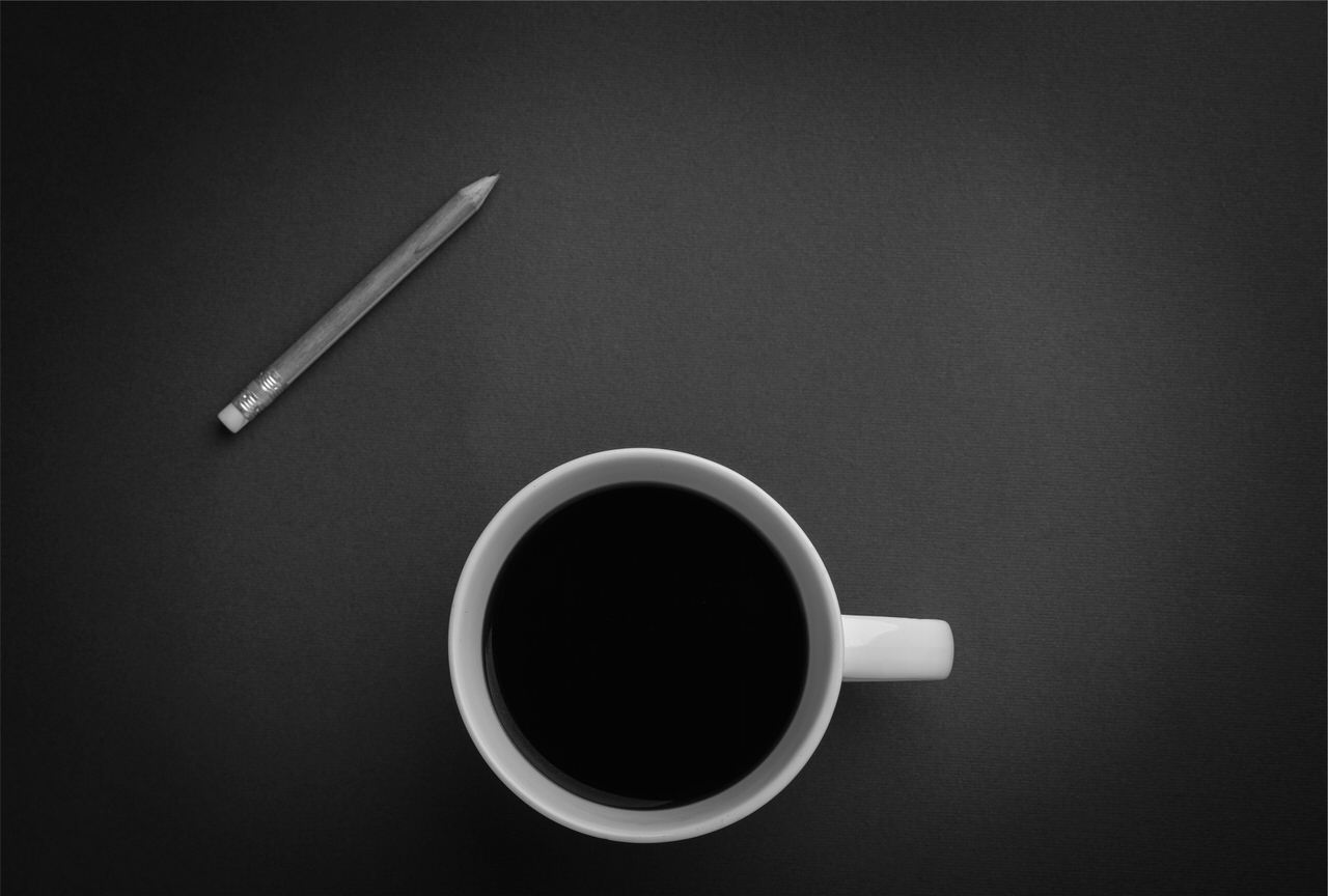 Coffee Cup,Pencil