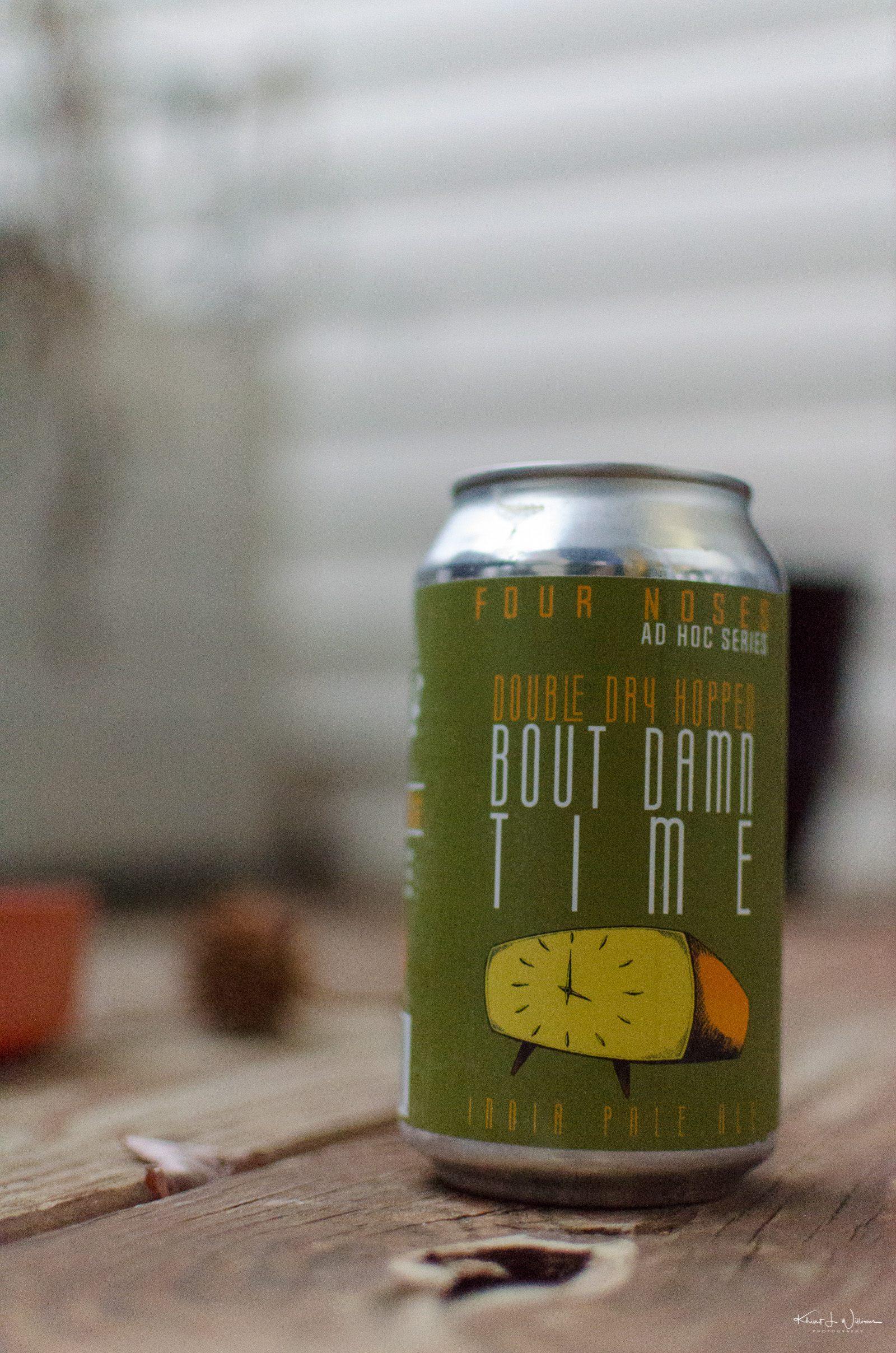 Drinking a Double-dry Hopped 'bout Damn Time by 4 Noses Brewing Company