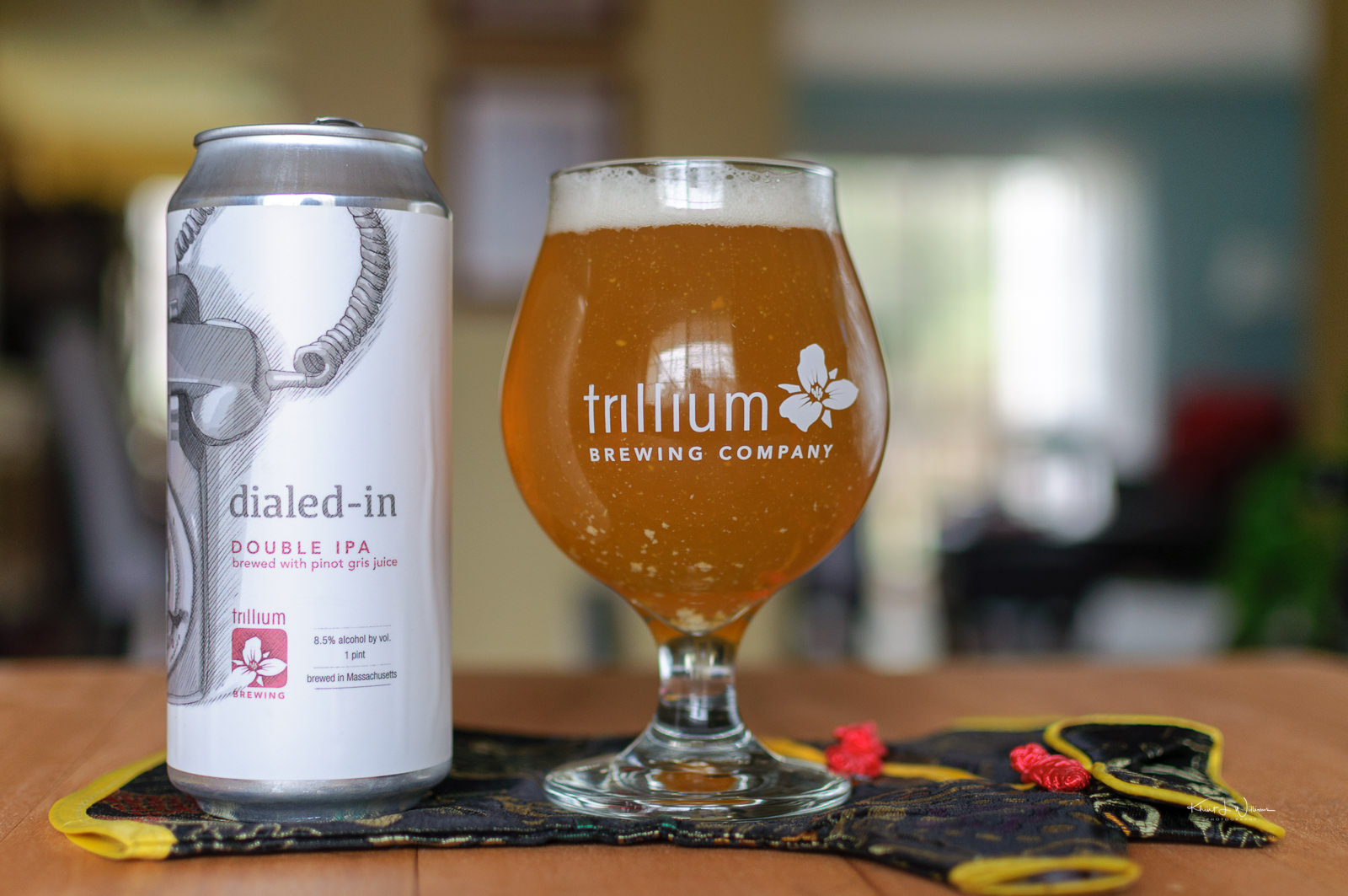 Trillium Brewing Company's Dialed In (w/ Pinot Gris Juice)