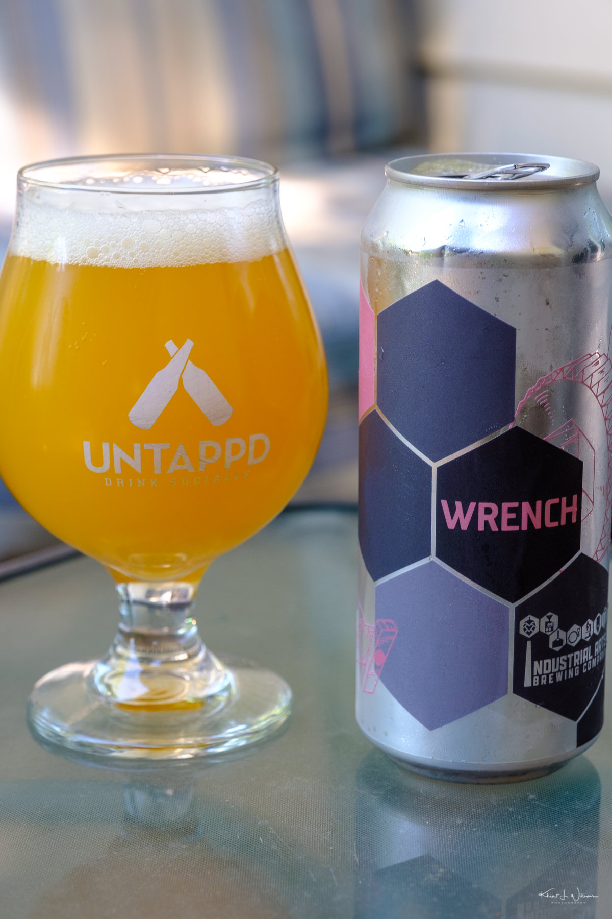 Drinking Wrench NEIPA by Industrial Arts Brewing