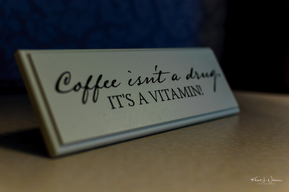 January 6, 2011 - Coffee isn't a drug.