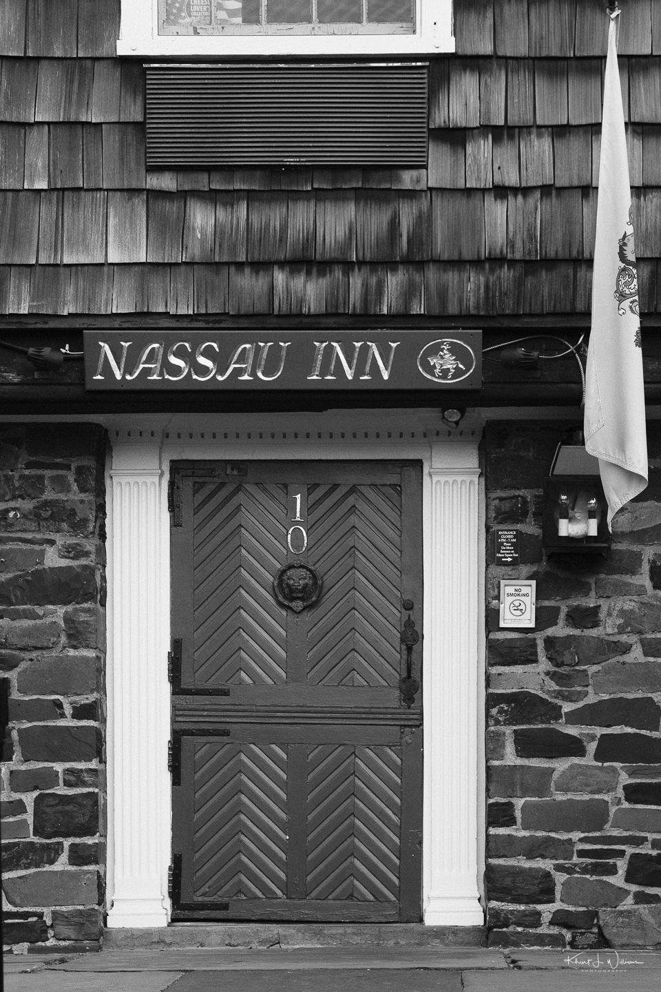 Door, Nassau Inn, Palmer Square, Princeton
