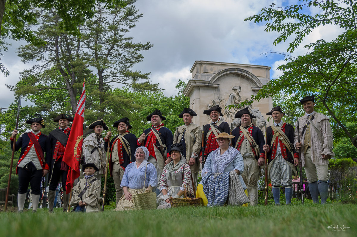 Gathering at the Princeton Battlefield