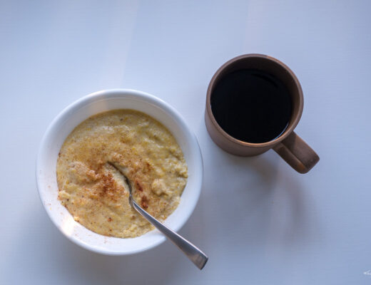 Corn meal porridge